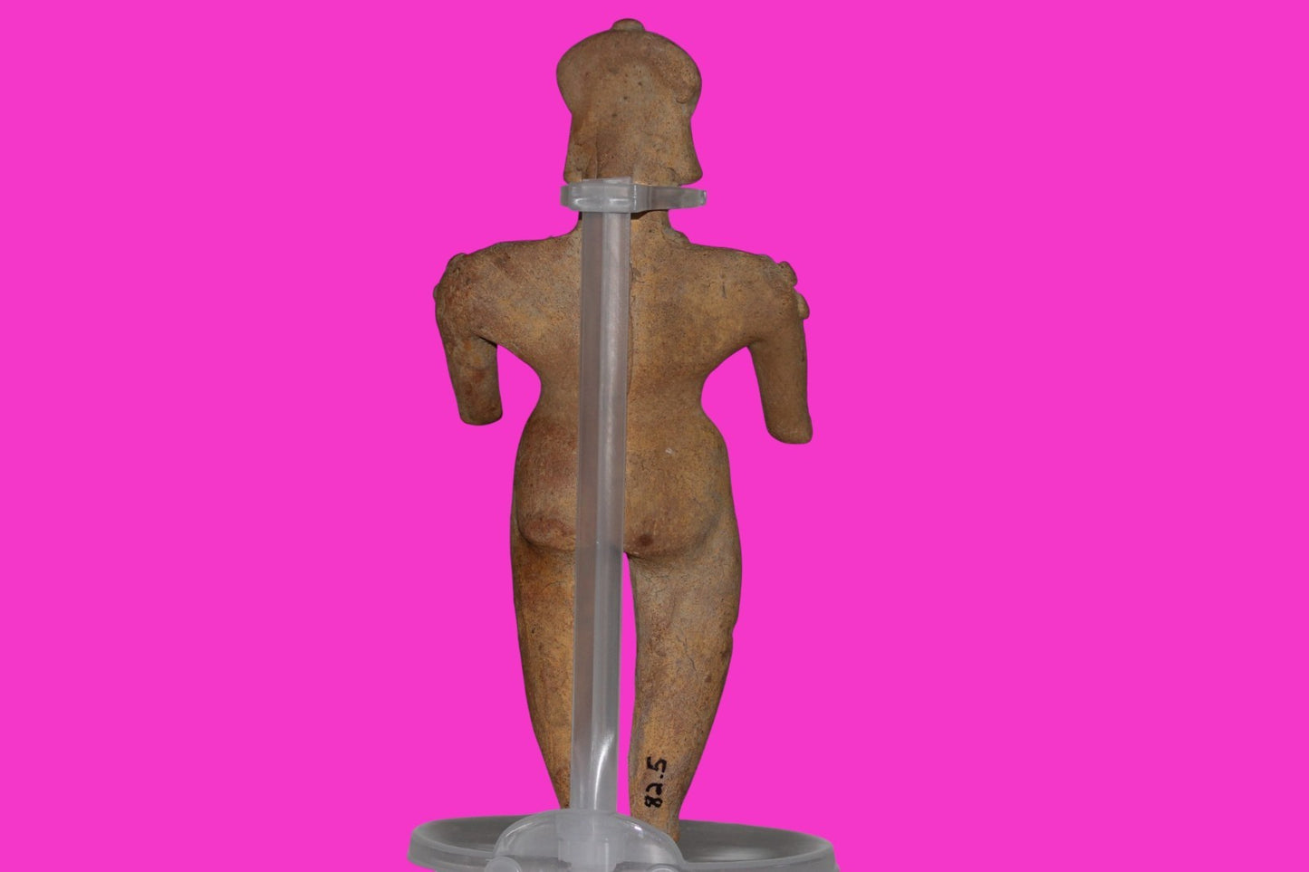 Pre Columbian Artifact 7in Female Shaman Tomb Figure Colima Mexico 100BC COA 251