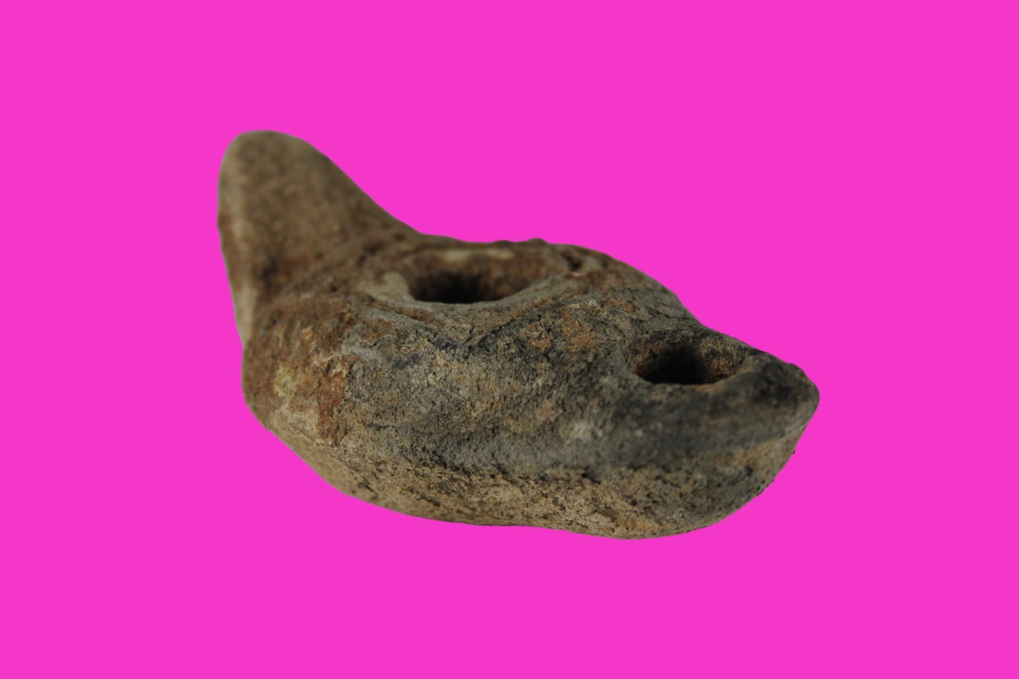 Ancient Holy Land Oil Lamp Artifact  From Jesus Christ Homeland 400-600AD COA 40