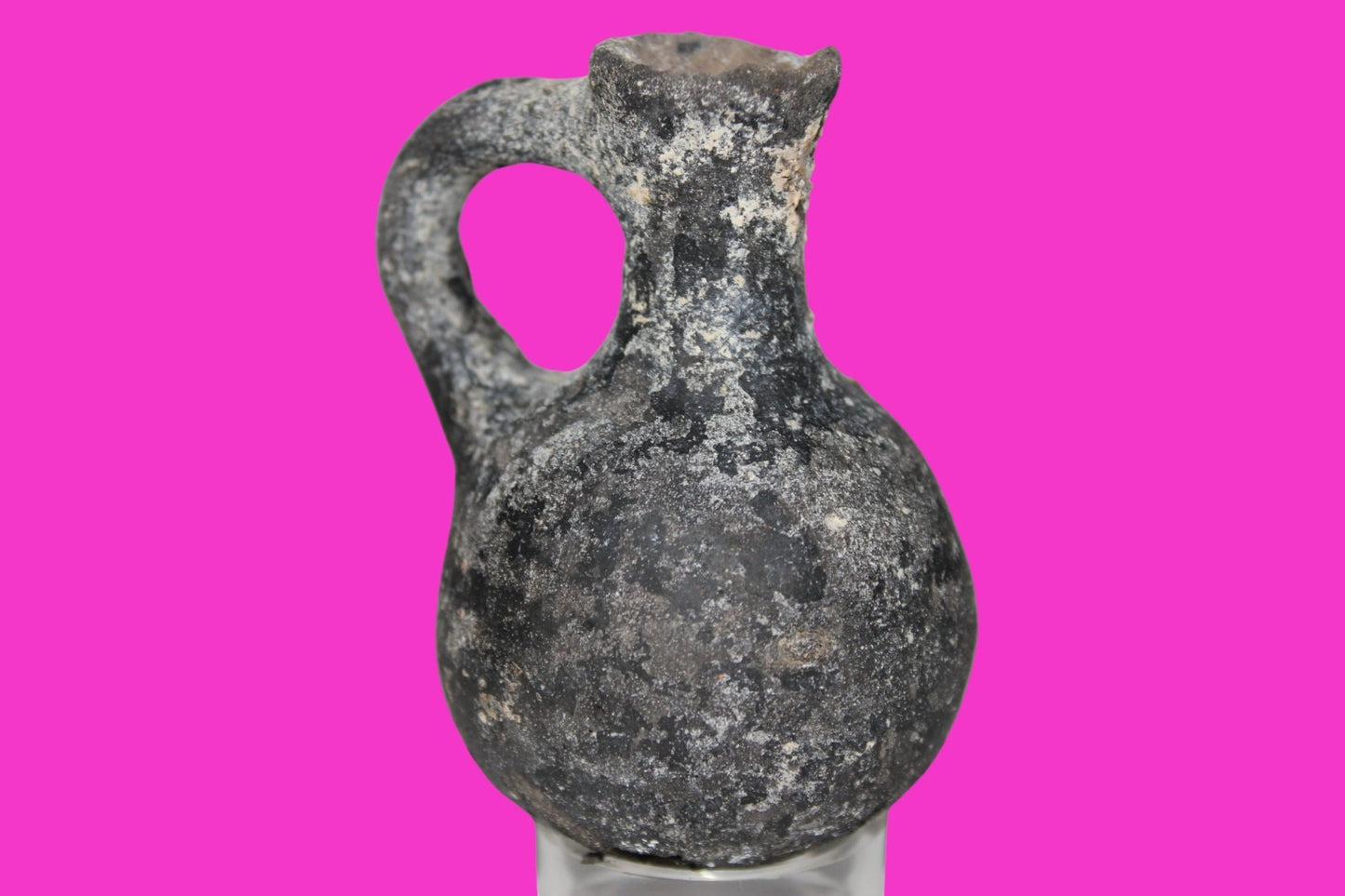 Ancient Holy Land Artifact King David Mini Jugglet Christ Home Land 1000BC COA 4