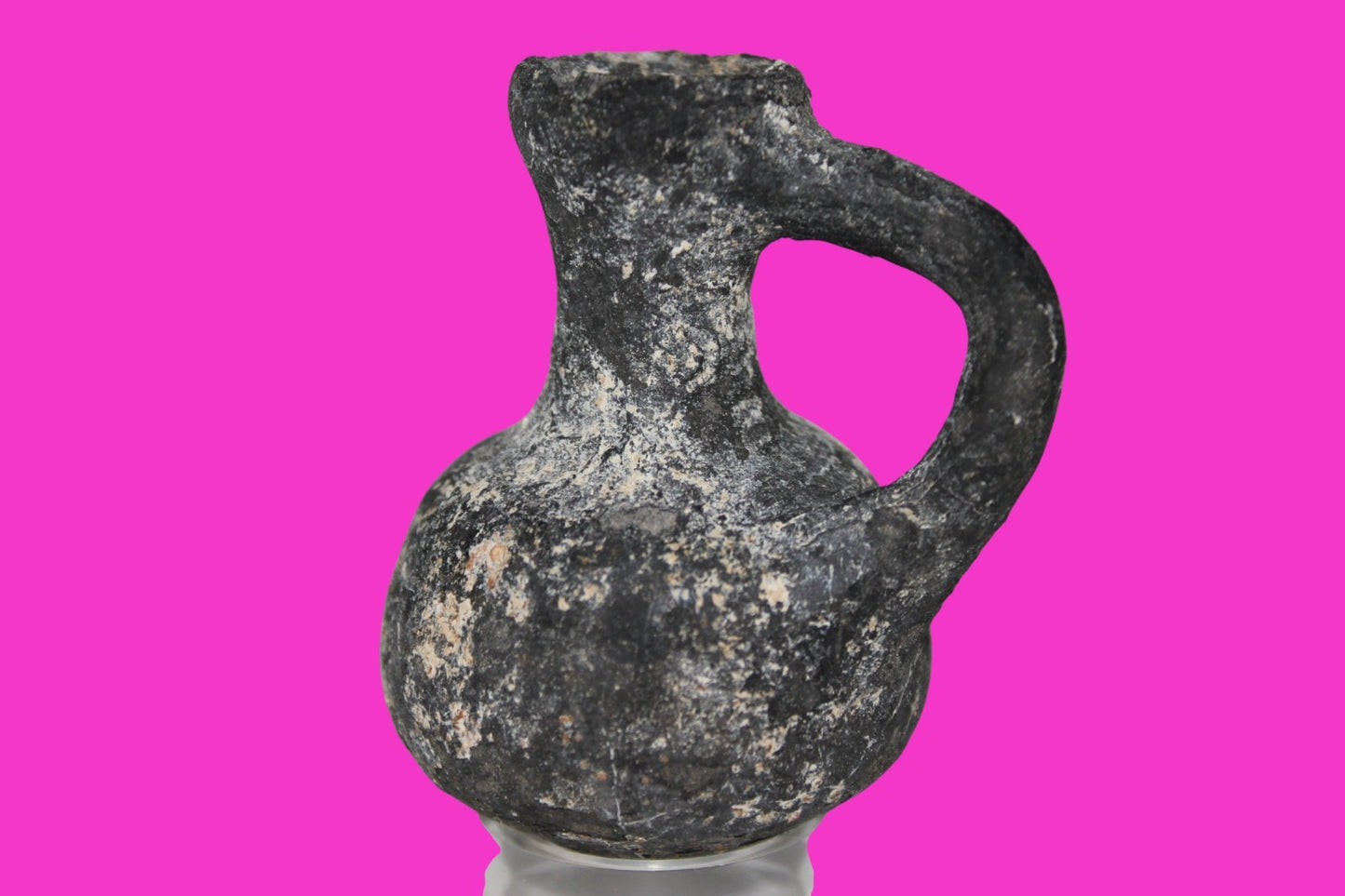 Ancient Holy Land Artifact King David Mini Jugglet Christ Home Land 1000BC COA 3