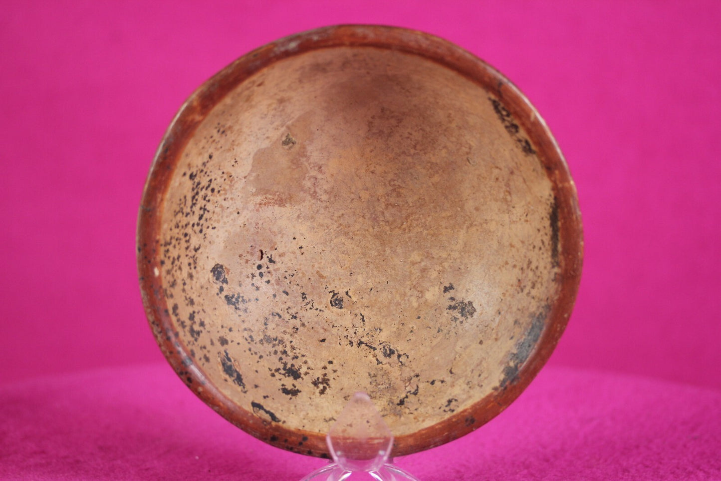 Authentic Pre Columbian Artifact Mayan Molded Bowl Yucatan 250-900 AD COA J98