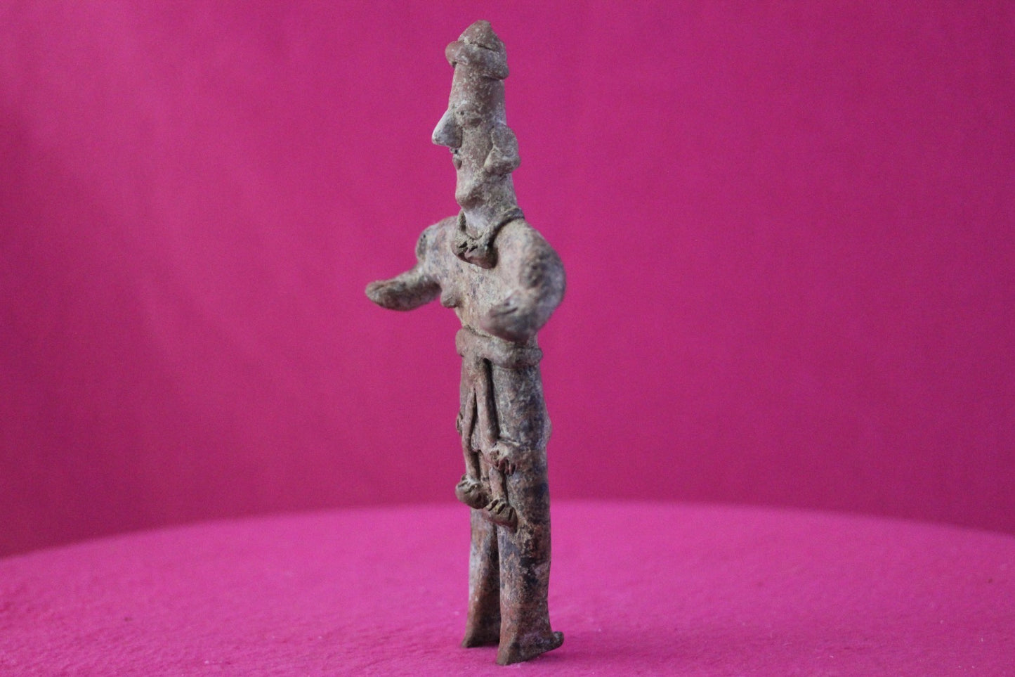 Pre Columbian Artifact Authentic Lady Shaman Tomb Figure Colima Mexico COA 202