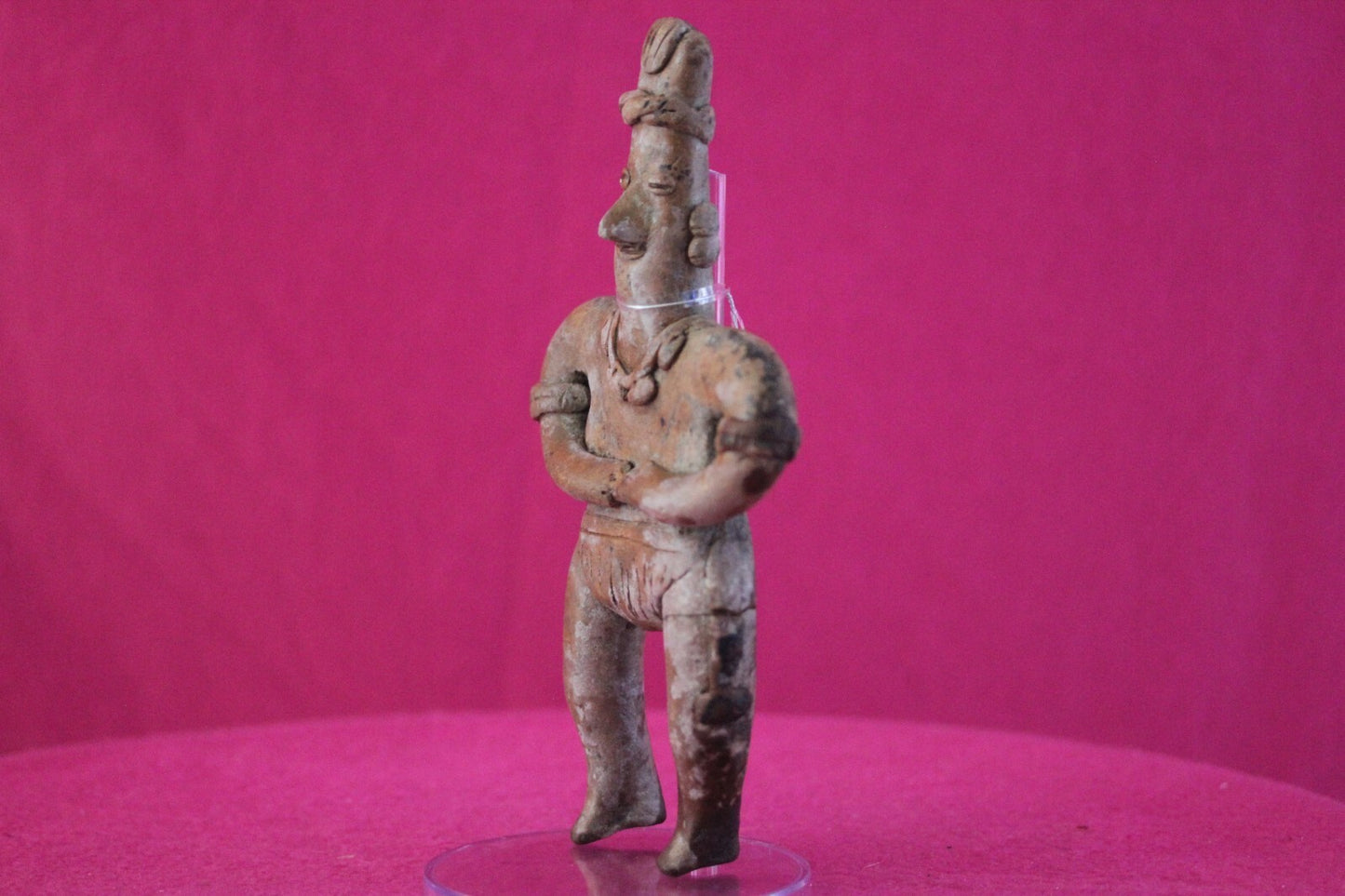 Pre Columbian Authentic Artifact Tomb Figure Colima Mexico 100 BC-250 AD COA 158