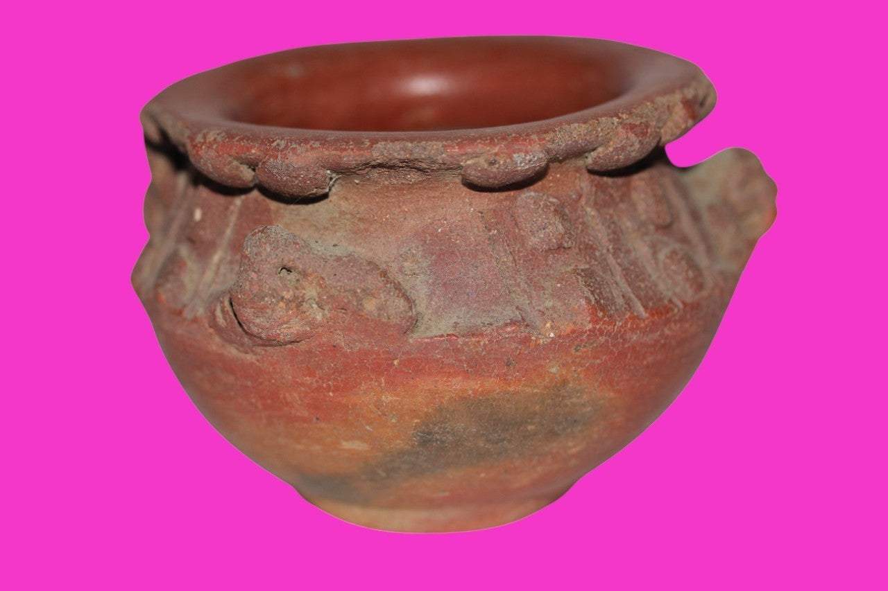 Pre Columbian Artifact Authentic Olla Atlantic Watershed Costa Rica COA J96