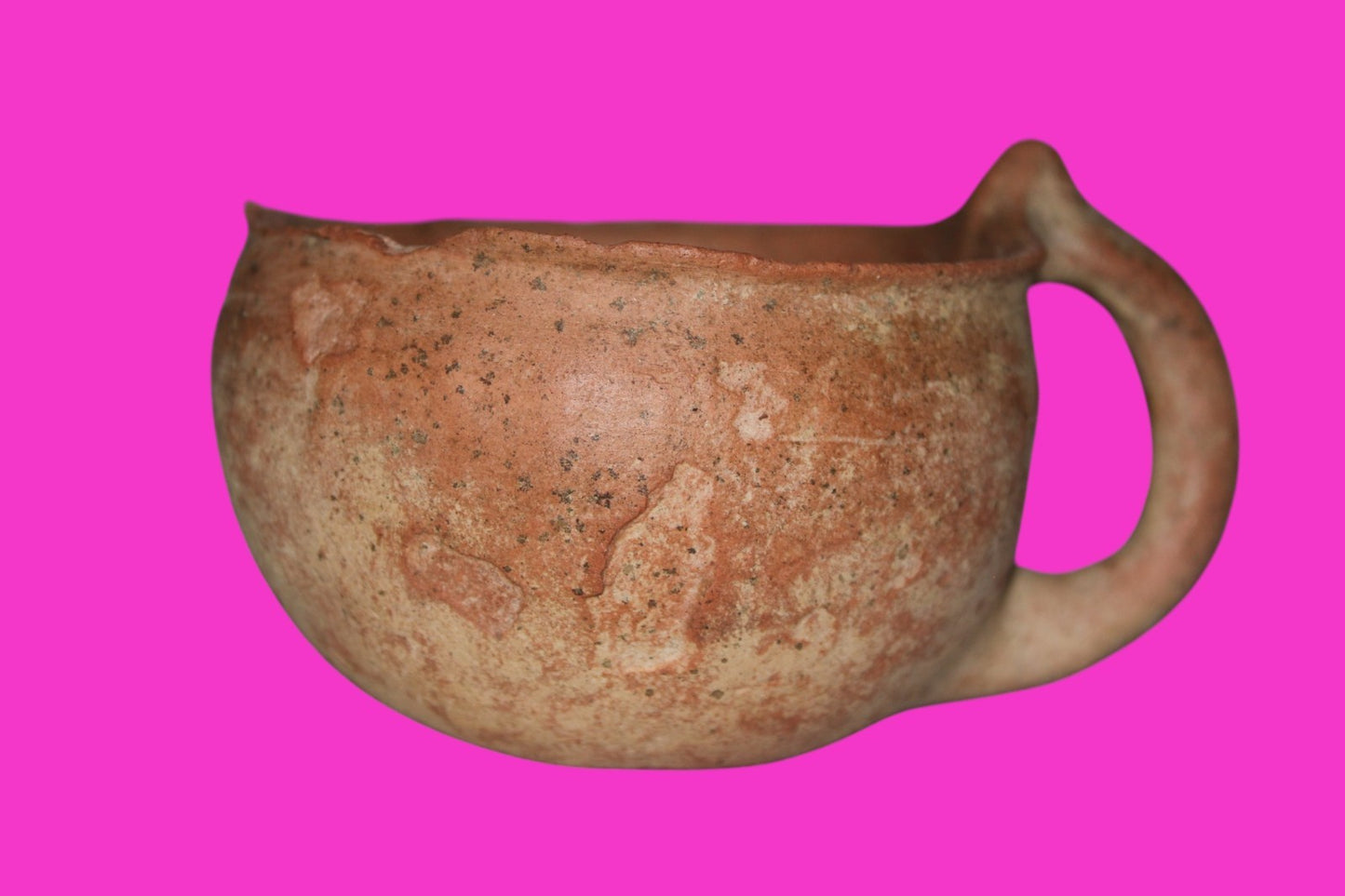 Time of Abraham Holy Land Artifact Ancient 4000 Year Old Cup 2000 BC COA J118