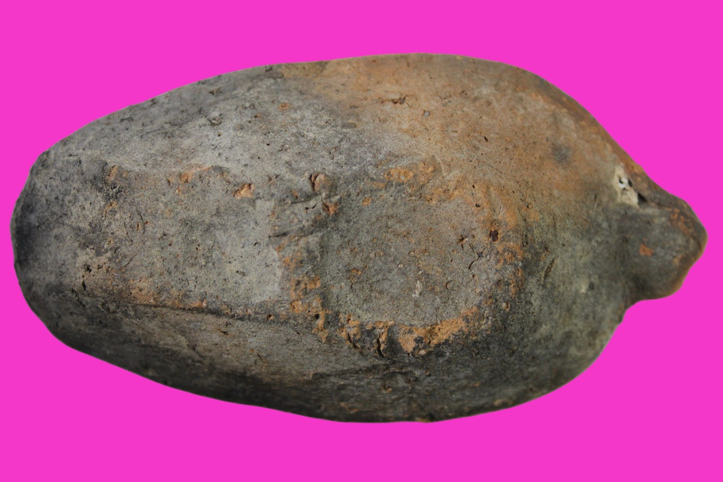 Oil Lamp Holy Land Ancient Artifact Jesus Christ Home Israel 300-600 AD COA 118