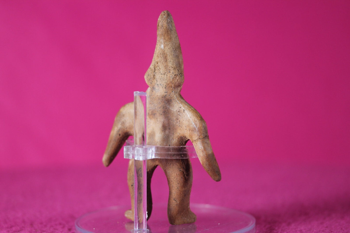 Authentic Pre Columbian Archaic Artifact Tomb Figure Colima Mexico 100BC COA 136