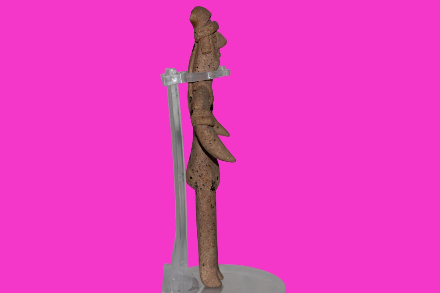 Pre Columbian Artifact 6 inch Female Tomb Figure Colima Mexico 100 BC COA 259