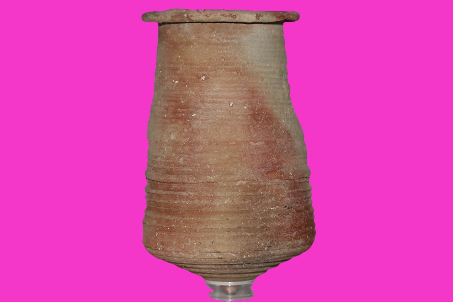 Ancient Holy Land Artifact Large Beaker Found in Israel 400 BC-600 AD COA J128