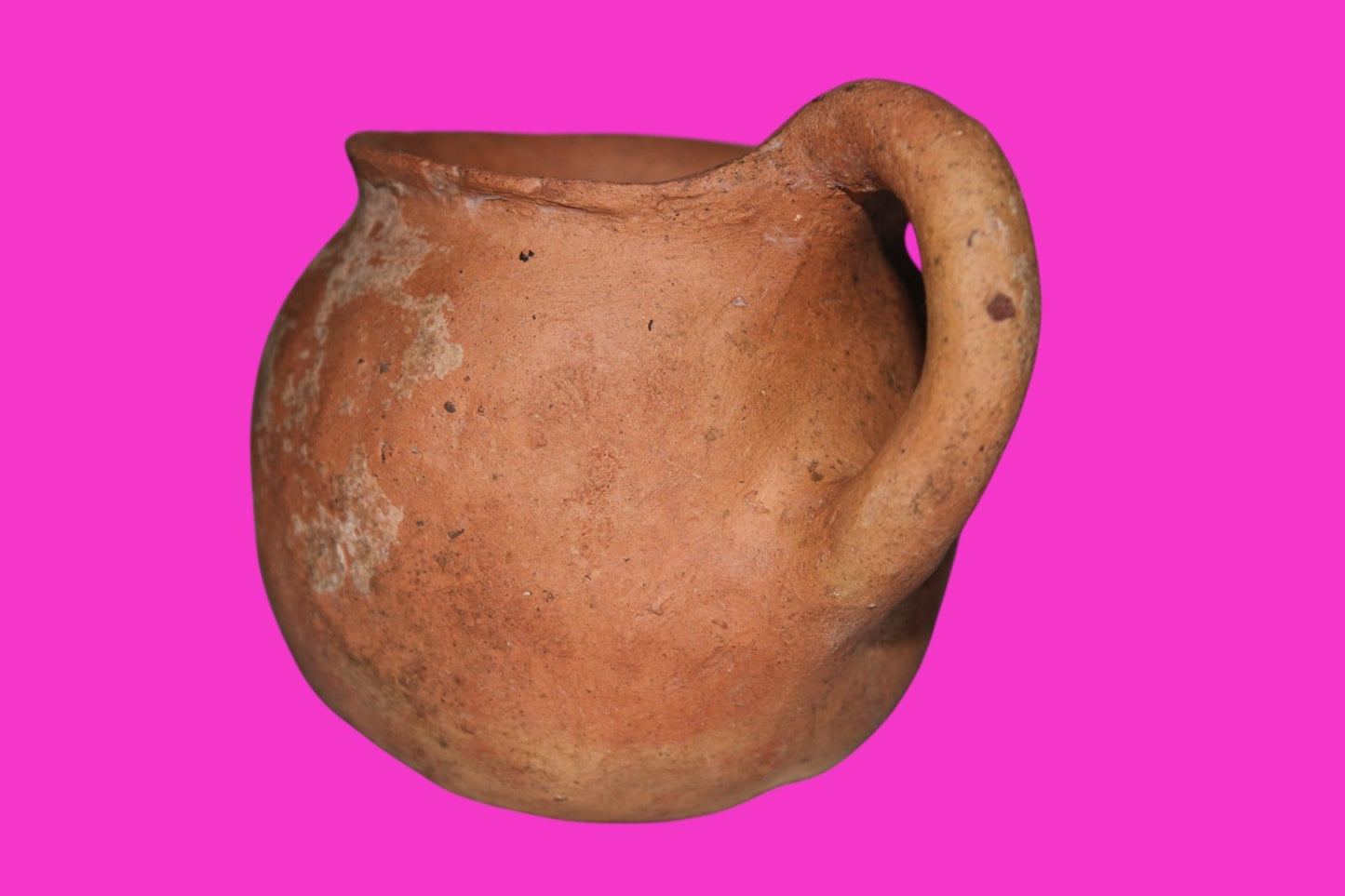 Holy Land Artifact Ancient 4000 Year Old Cup Time of Abraham 2000 BC COA J120