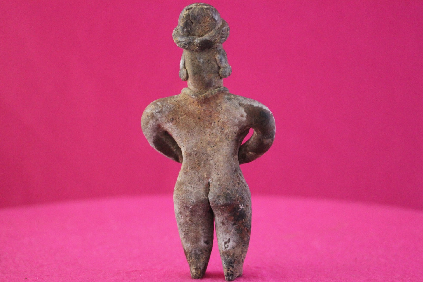 Authentic Pre Columbian Artifact Tomb Figure Colima Mexico 100 BC-250 AD COA 171
