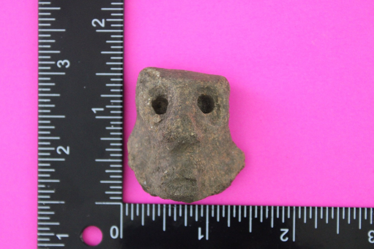 Puerto Rico Taino Pre Columbian Pottery Artifact FREE Display Case 1000AD COA 72