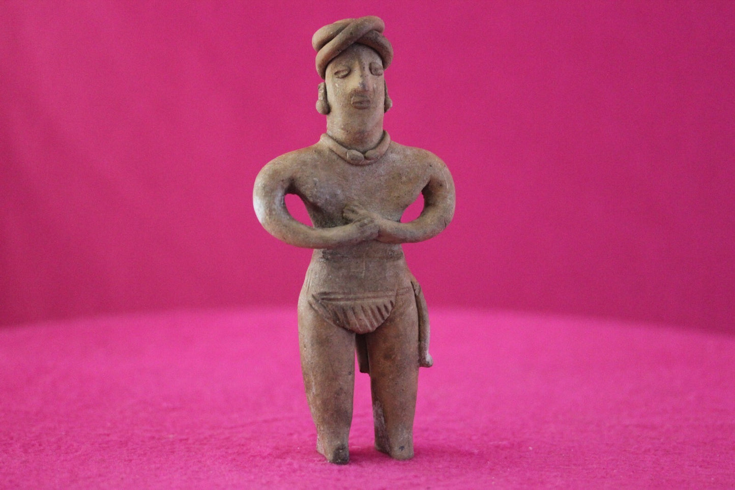 Authentic Pre Columbian Artifact Tomb Figure Colima Mexico 100 BC-250 AD COA 170