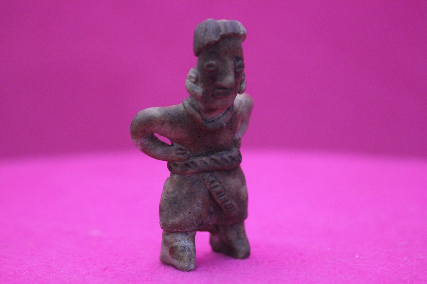 Pre Columbian Artifact Authentic Rare Grandma Tomb Figure Colima Mexico  COA 154