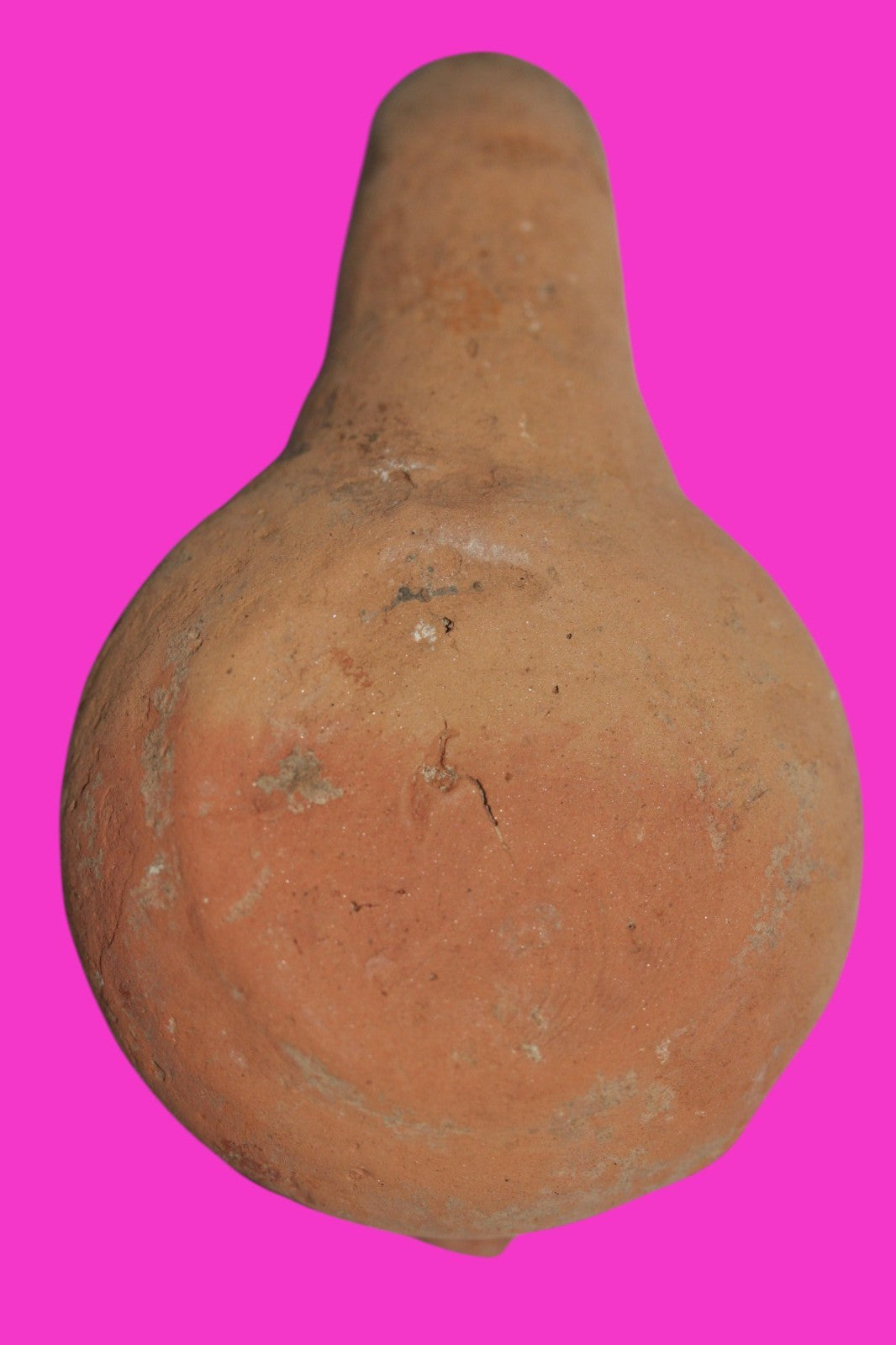 Ancient Holy Land Oil Lamp Artifact Jesus Christ Homeland 100-400 AD COA J105