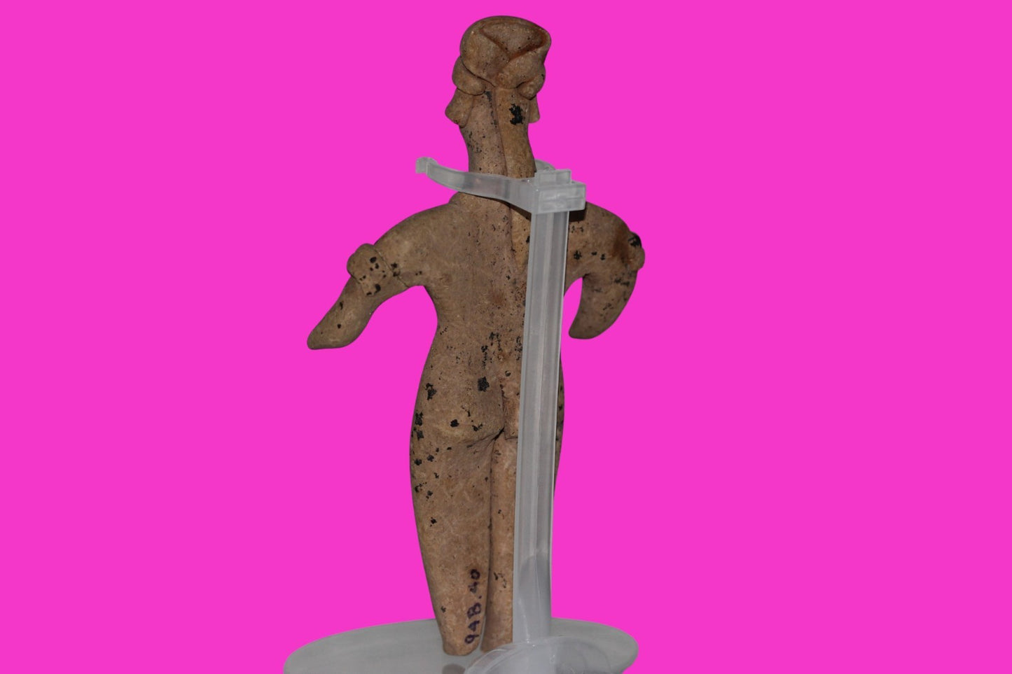 Pre Columbian Artifact 6 inch Female Tomb Figure Colima Mexico 100 BC COA 259