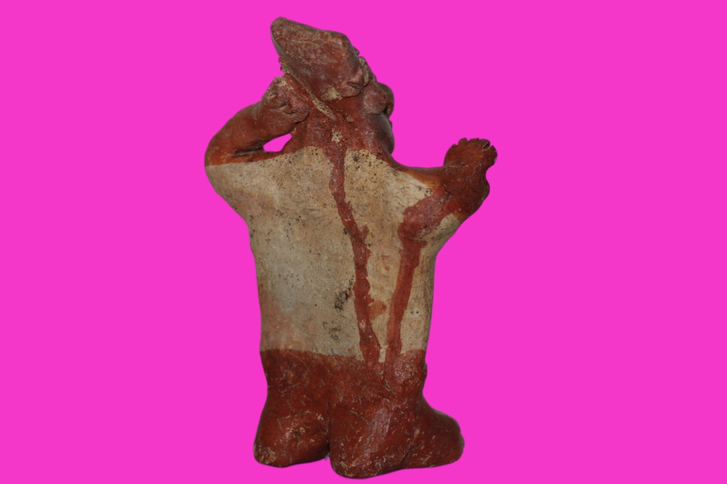 Pre Columbian Genuine Artifact Female Jalisco Figure Mexico 250BC-1000AD COA 209