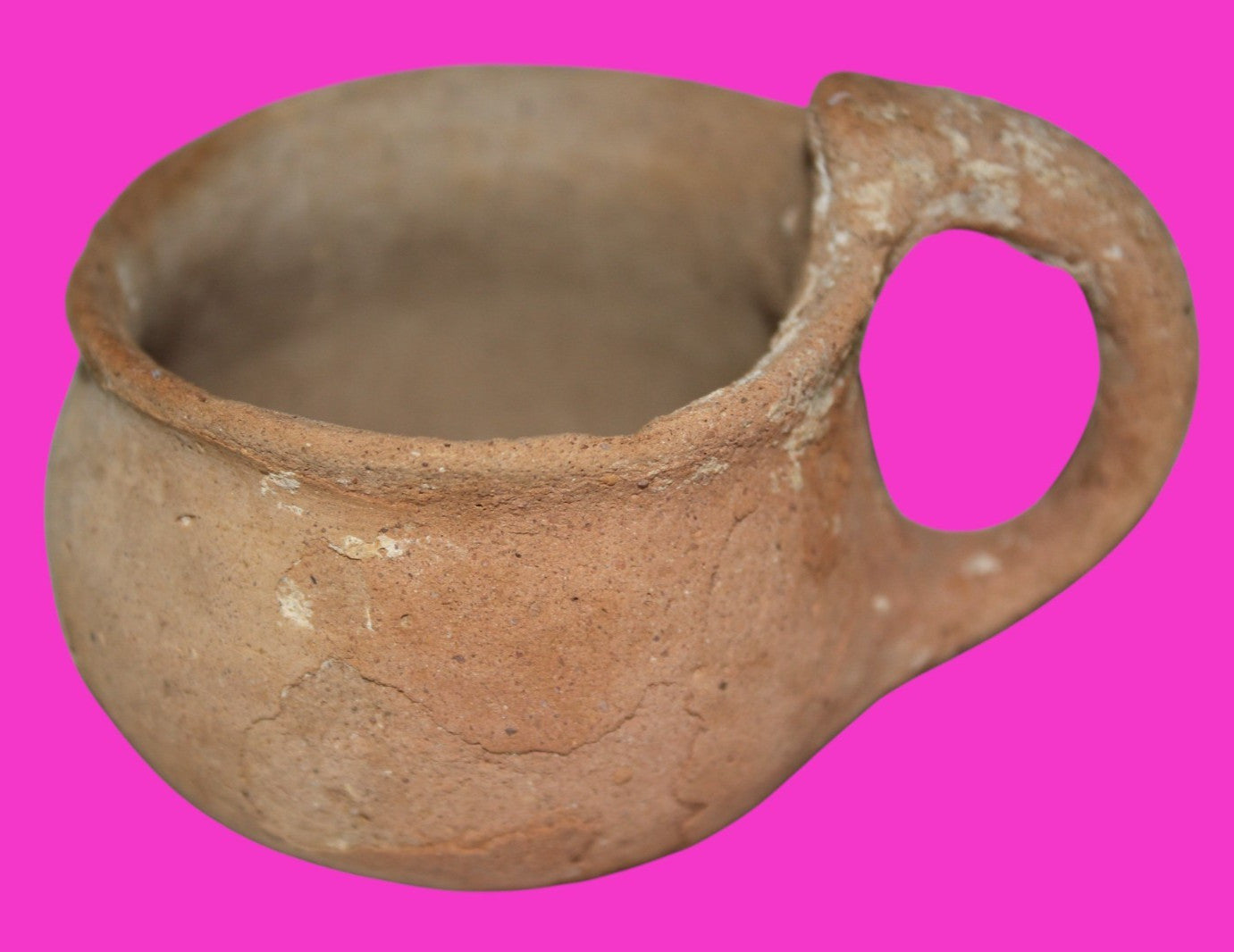 Time Of Abraham Holy Land Artifact Ancient 4000 Year Old Cup 2000 BC COA 23