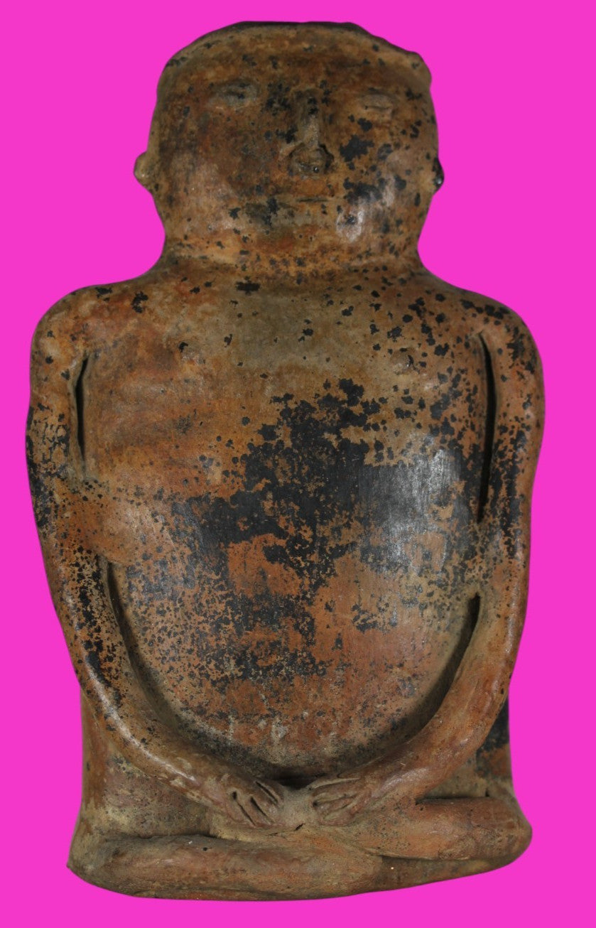 Pre Columbian Artifact Authentic Large Figure Quimbaya Colombia 500 AD COA 216