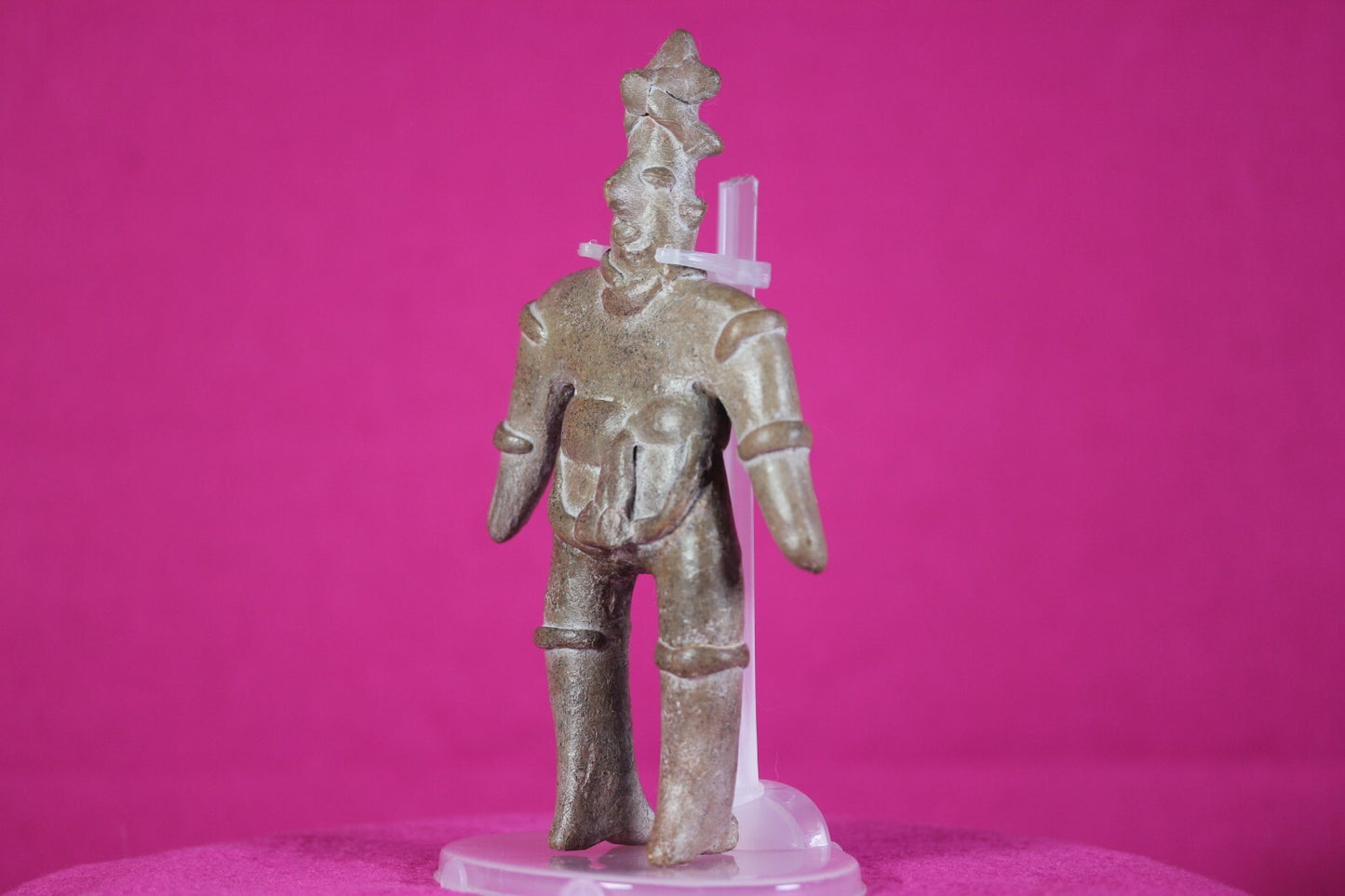 Pre Columbian Artifact Colima Figure Mexico 300BC-300AD Certified COA J23