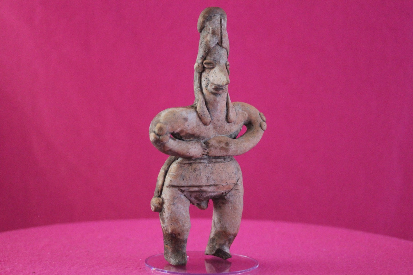 Authentic Pre Columbian Artifact Female Shaman Tomb Figure Colima Mexico COA 198