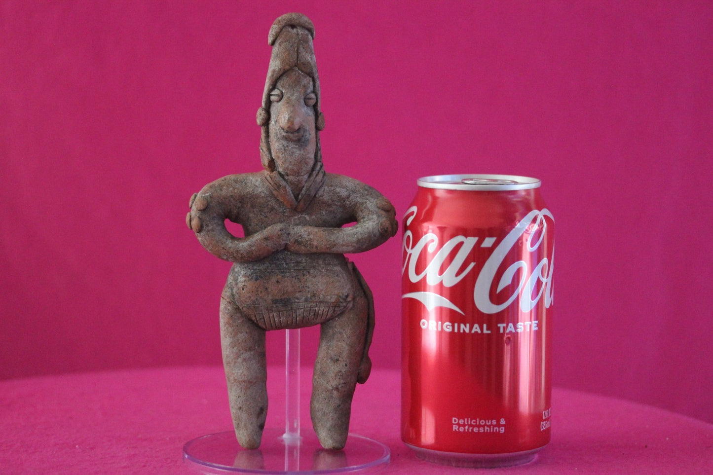 Authentic Pre Columbian Artifact Female Shaman Tomb Figure Colima Mexico COA 199