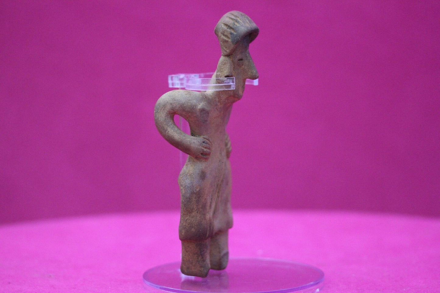 Authentic Pre Columbian Artifact Rare Grandma Tomb Figure Colima Mexico COA 150