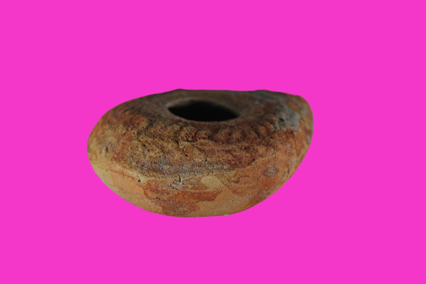 Ancient Holy Land Oil Lamp Artifact Jesus Christ Homeland 100BC-400AD COA 16
