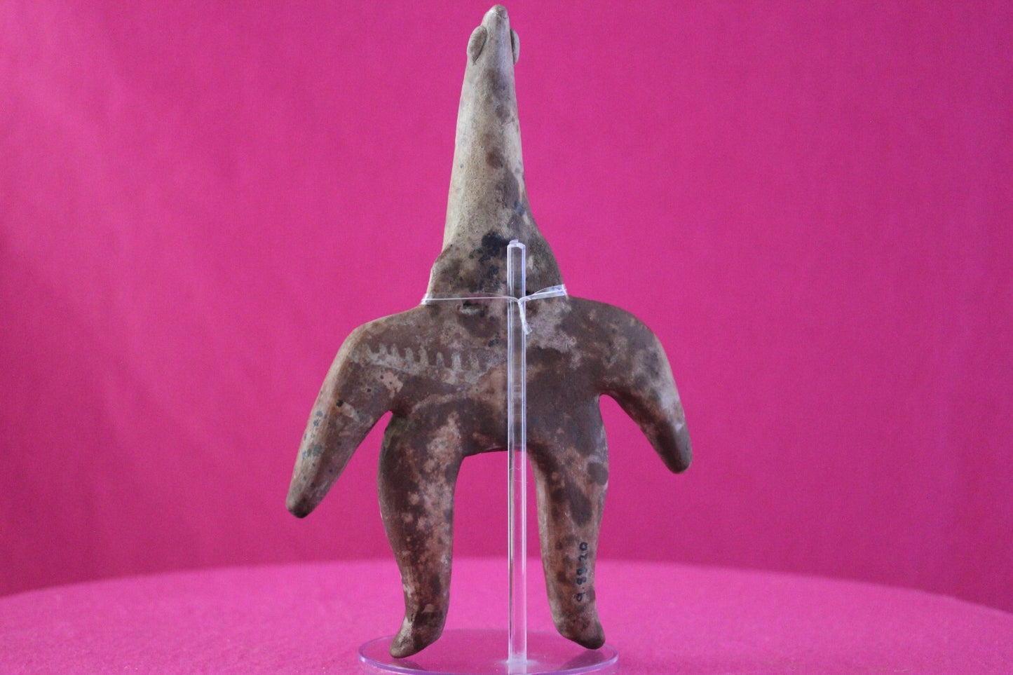 Authentic Pre Columbian Artifact Tomb Figure Colima Mexico 100 BC-250 AD COA 168