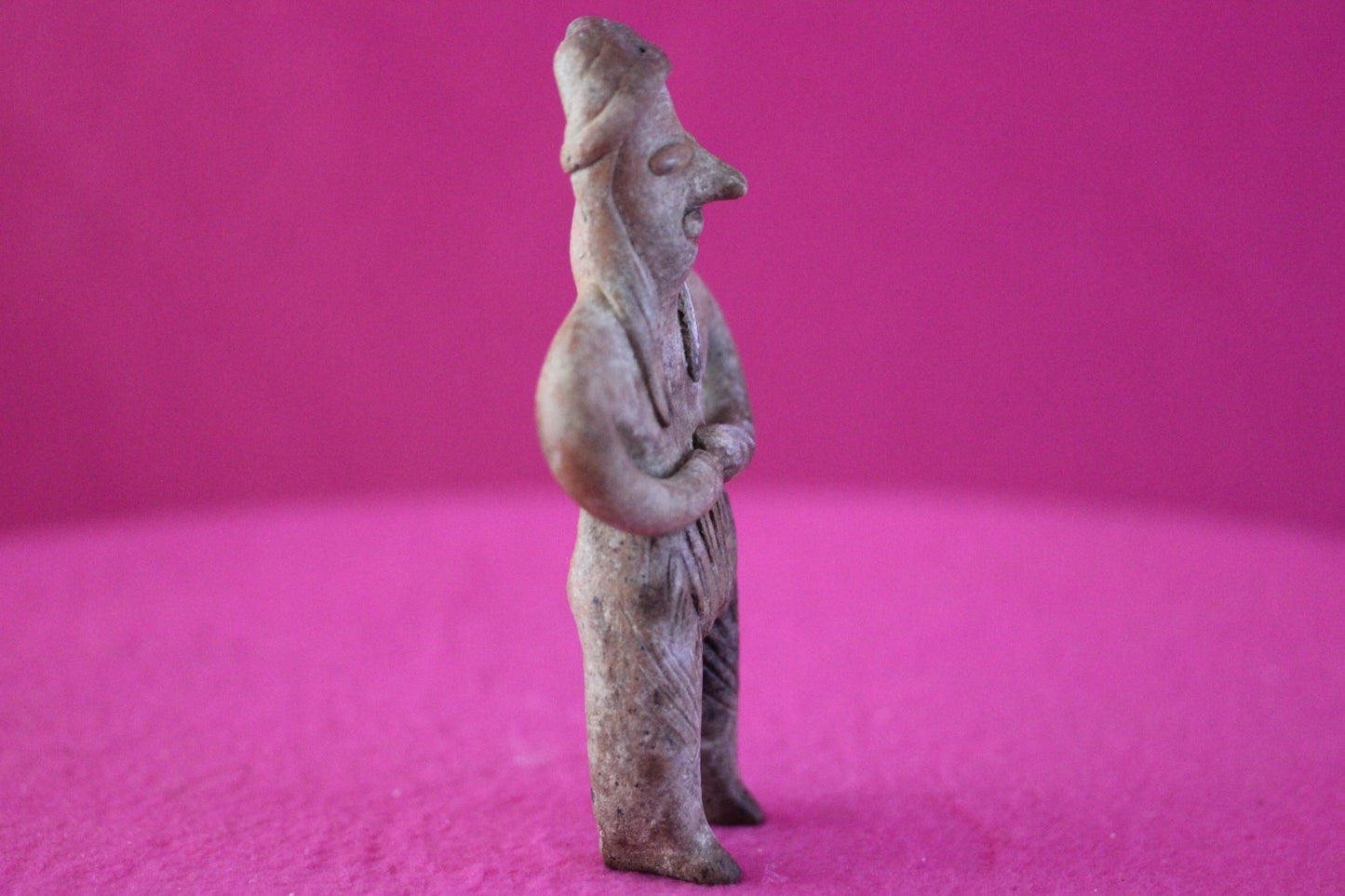 Authentic Pre Columbian Artifact Pretty Lady Tomb Figure Colima Mexico COA 197