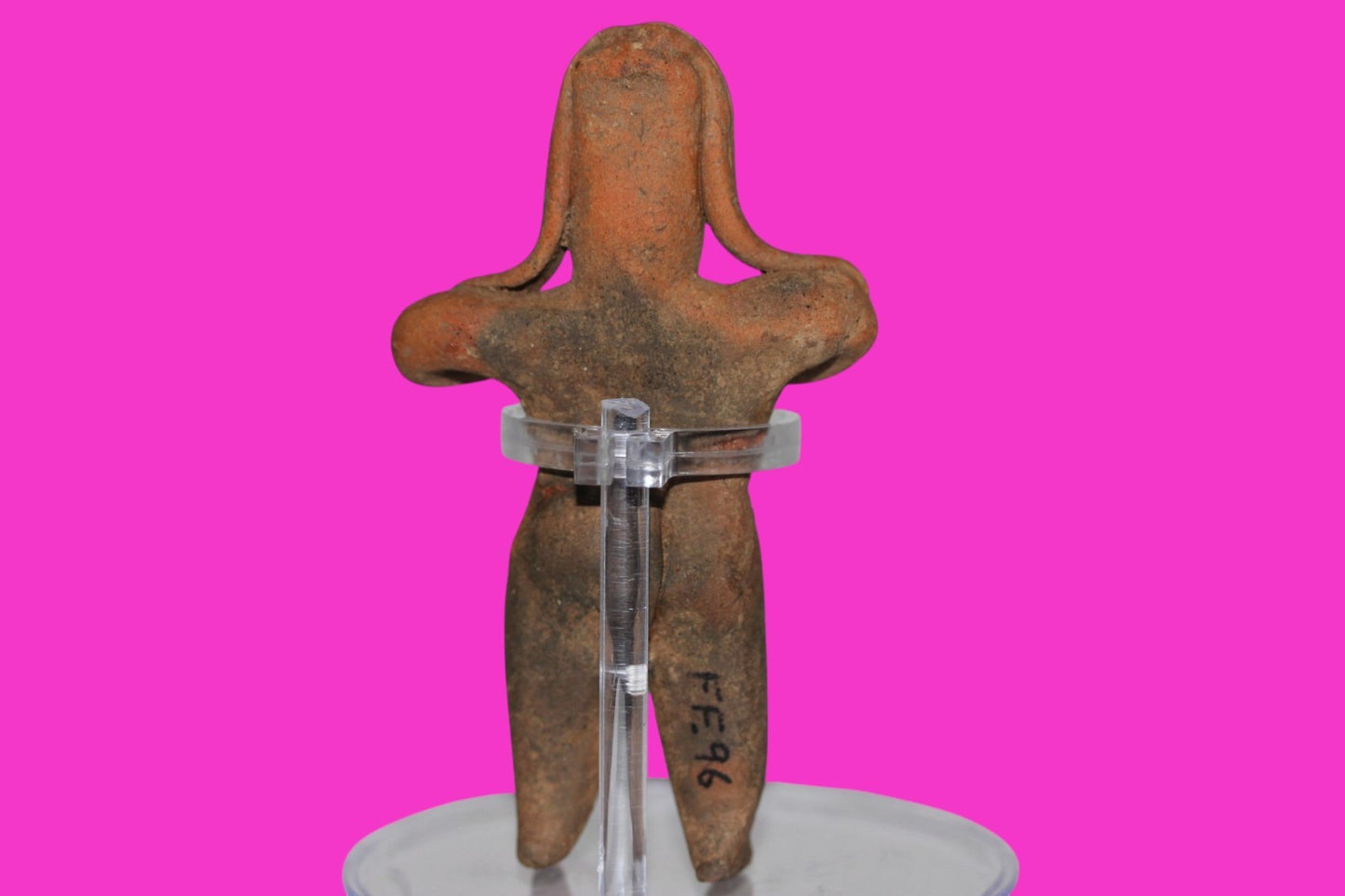 Authentic Pre Columbian Artifact Pretty Lady Tomb Figure Colima Mexico COA 13