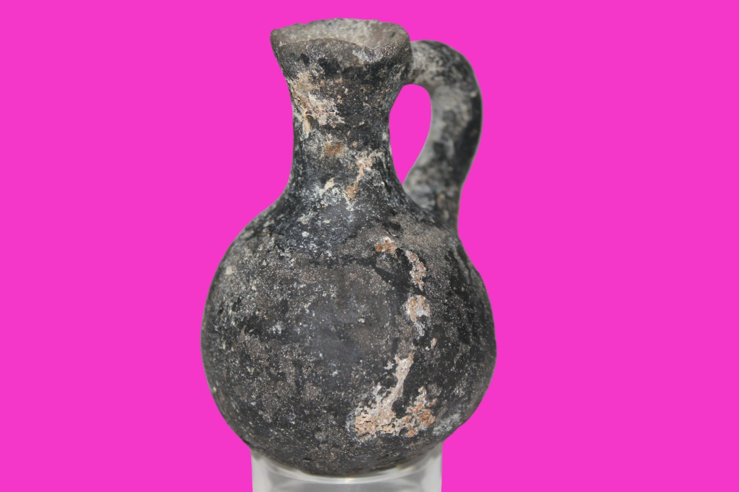 Ancient Holy Land Artifact King David Mini Jugglet Christ Home Land 1000BC COA 4