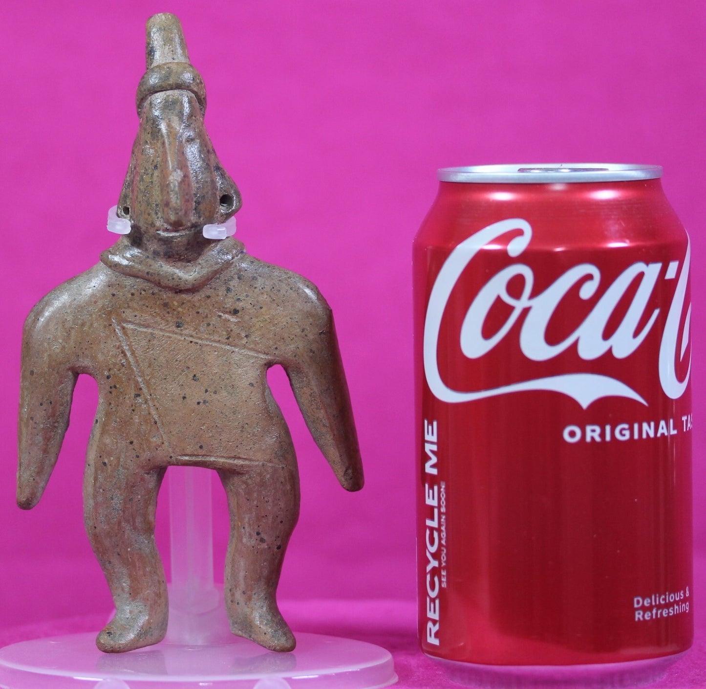 Pre Columbian Artifact Authentic Colima Shaman Tomb Figure 300BC-300AD COA J13