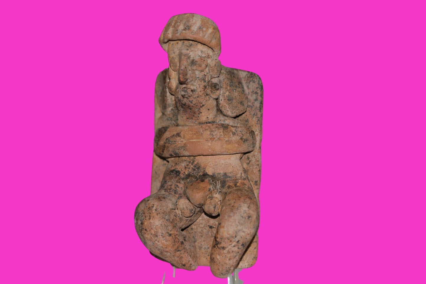 Pre Columbian Artifact Authentic Tomb Burial Figure Colima Mexico 100 BC COA 227