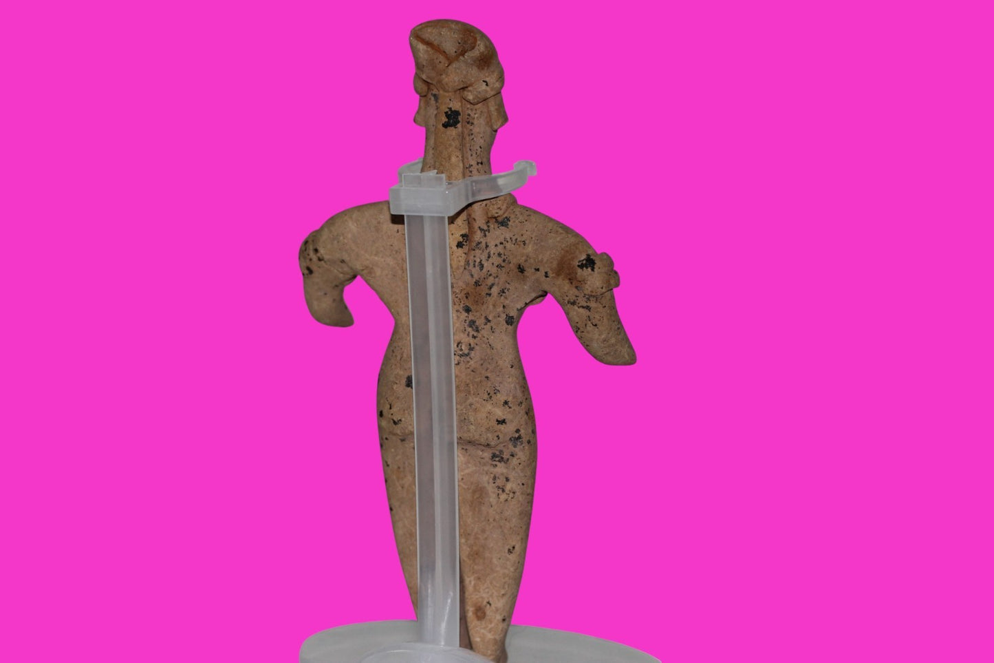 Pre Columbian Artifact 6 inch Female Tomb Figure Colima Mexico 100 BC COA 259