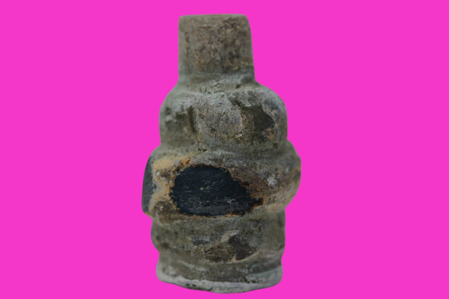 Authentic Persian Artifact Glass Bottle 900-1000 AD Silk Road Hoard COA J28