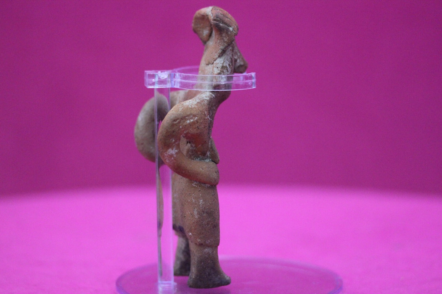 Authentic Pre Columbian Artifact Rare Grandma Tomb Figure Colima Mexico  COA 145