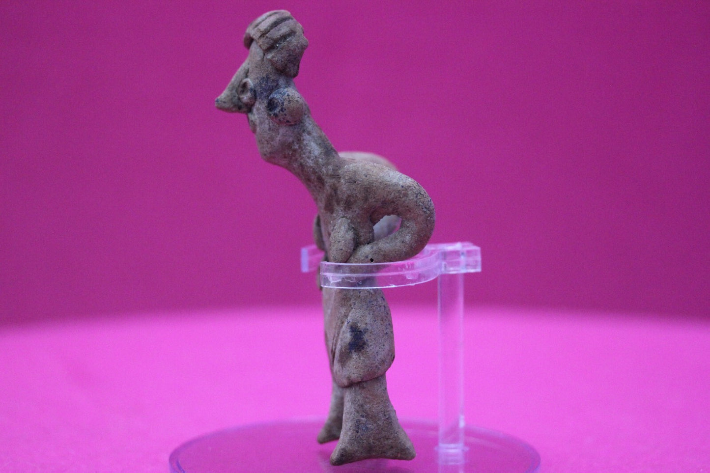 Authentic Pre Columbian Artifact Rare Grandma Tomb Figure Colima Mexico COA 149