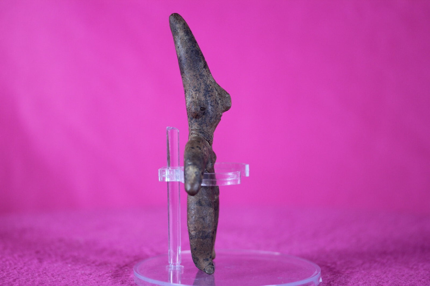 Authentic Pre Columbian Artifact Girl Figure Colima Mexico 100 BC-250 AD COA 138