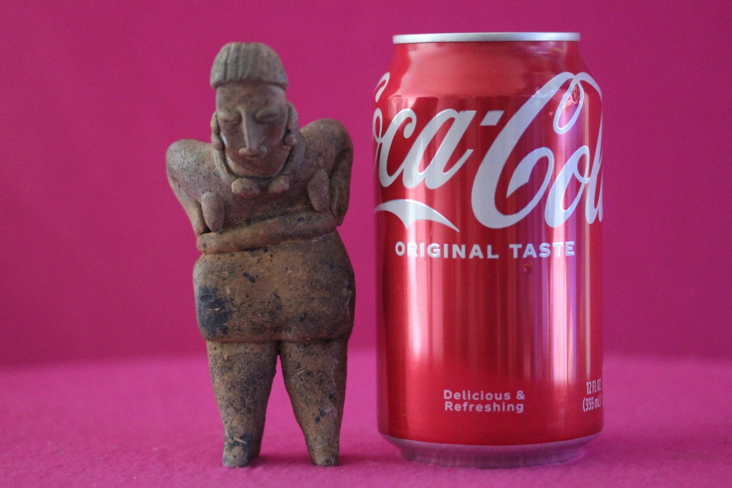 Pre Columbian Authentic Artifact Rare Grandma Tomb Figure Colima Mexico COA 201