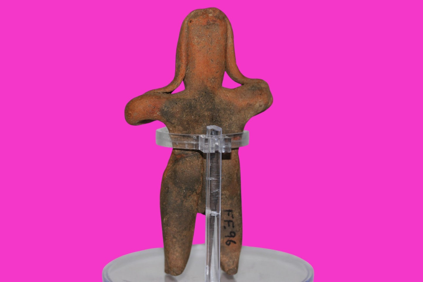 Authentic Pre Columbian Artifact Pretty Lady Tomb Figure Colima Mexico COA 13