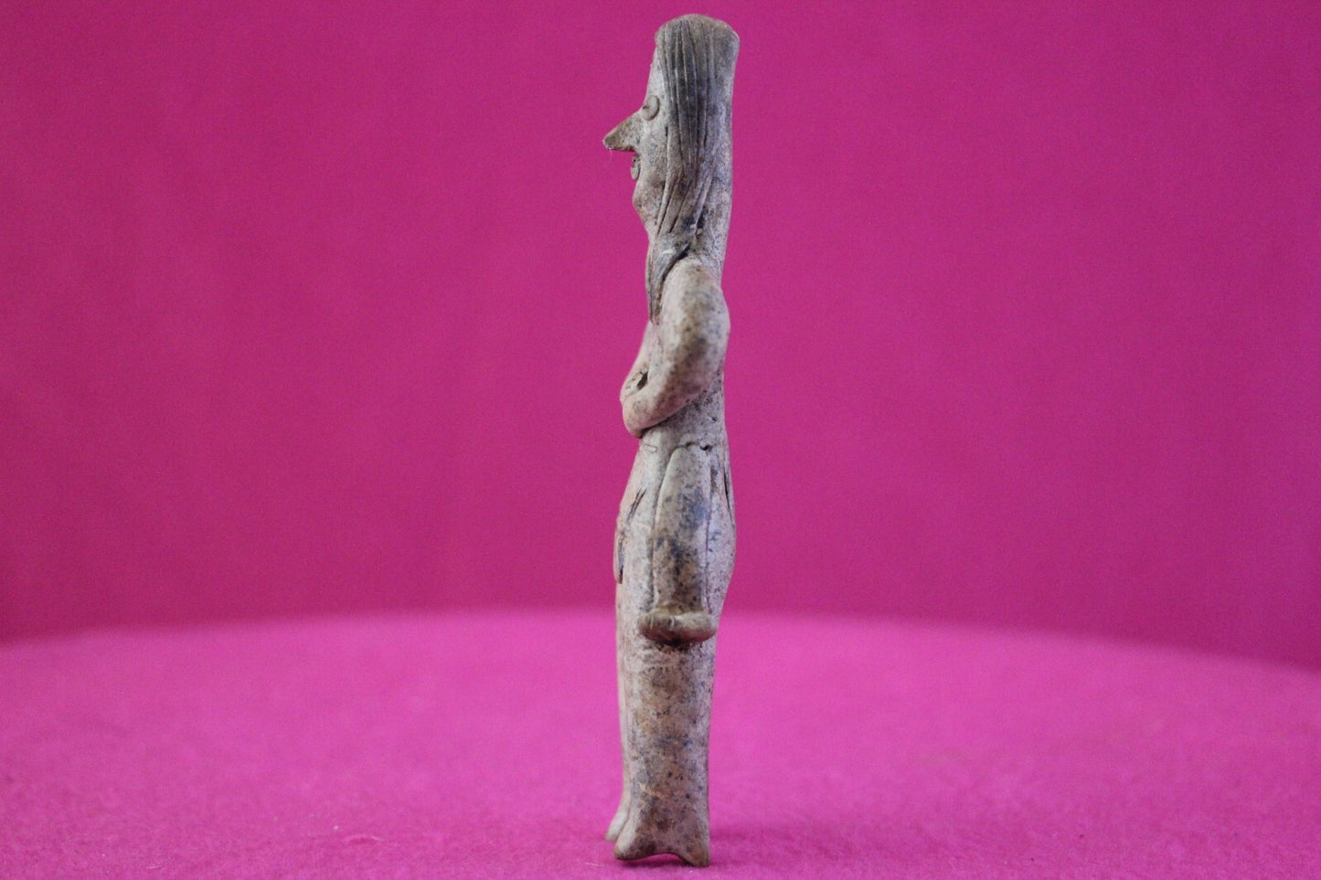 Authentic Pre Columbian Artifact Tomb Figure Colima Mexico 100 BC-250 AD COA 167