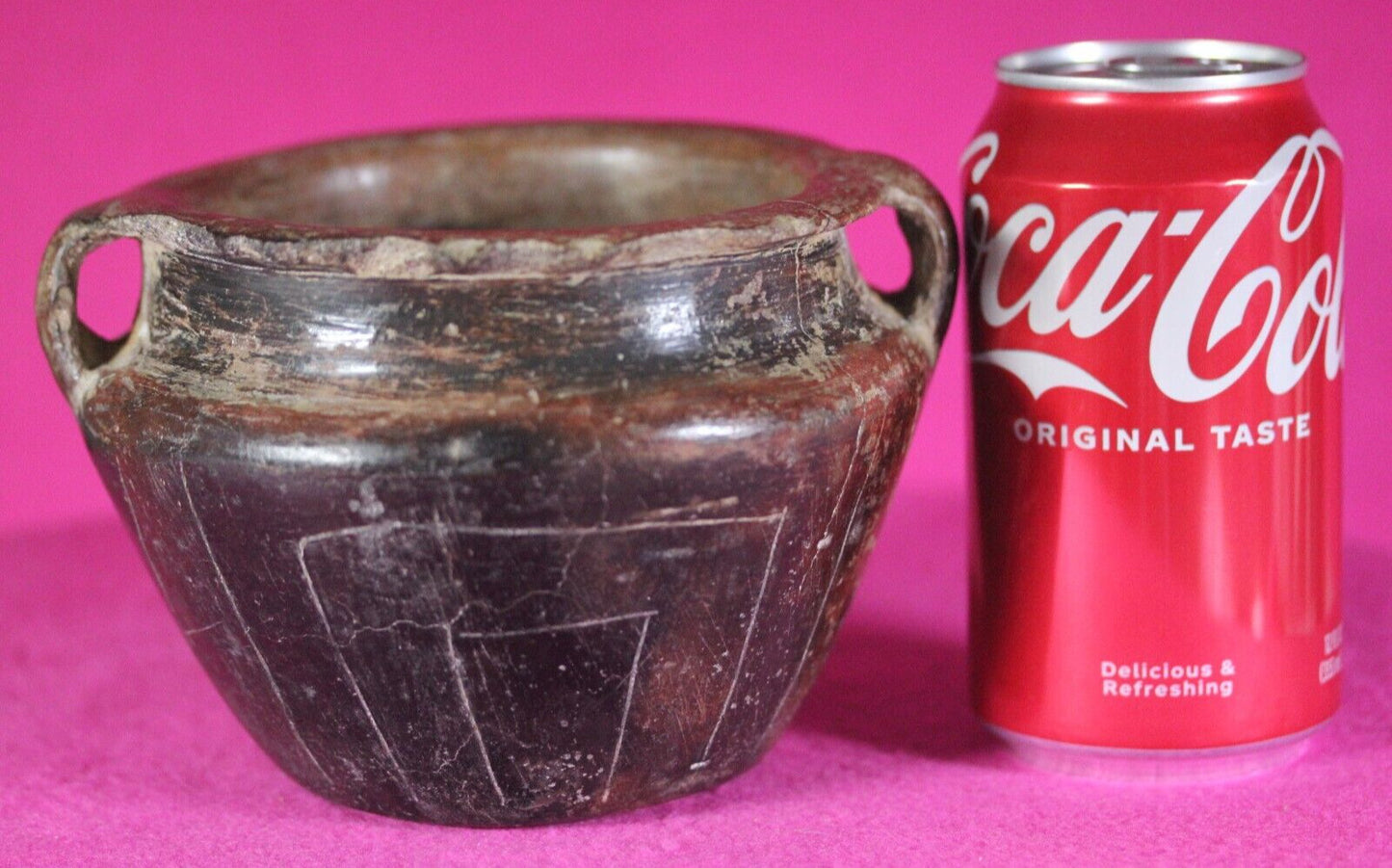 Authentic Pre Columbian Artifact Olmecoid Olla Chupicuaro Arte Primitivo COA T83