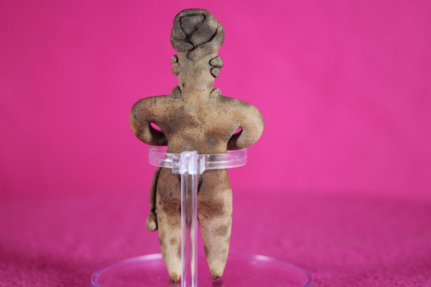 Authentic Pre Columbian Artifact Tomb Figure Colima Mexico 100 BC-250 AD COA 139