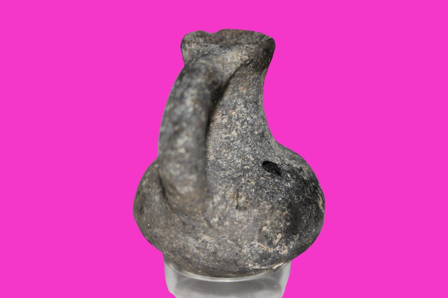 Ancient Holy Land Artifact King David Mini Jugglet Christ Home Land 1000BC COA 2