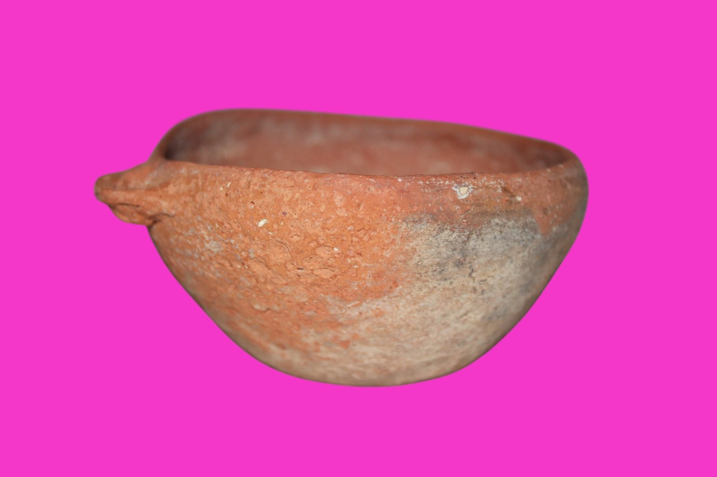 Holy Land Artifact Authentic 4000 Year Old Cup Time of Abraham 2000 BC COA J121