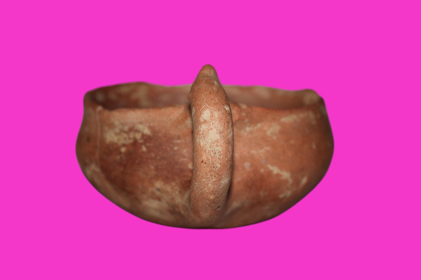 Ancient Holy Land Artifact 4000 Year Old Cup Time of Abraham 2000 BC COA J115