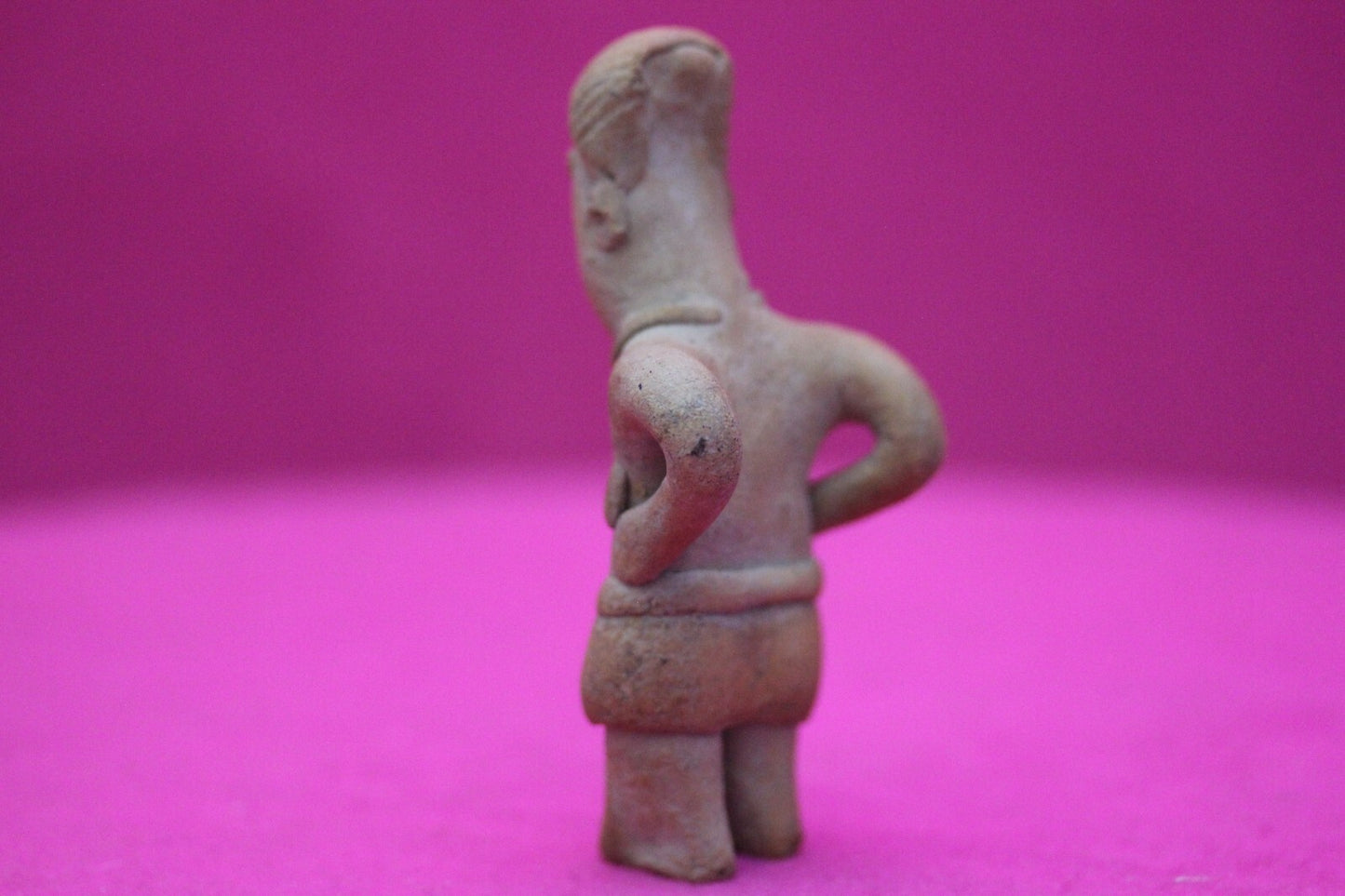 Authentic Pre Columbian Artifact Rare Grandma Tomb Figure Colima Mexico COA 155