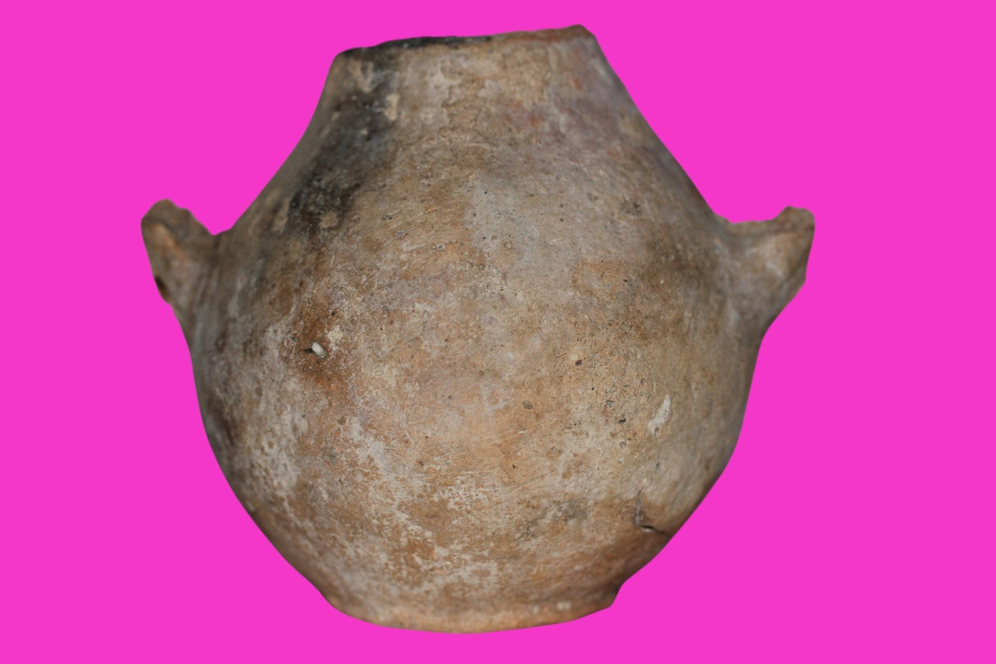 Ancient Holy Land Artifact 5500 Year Old Jar Before Abraham 3500 BC COA J144