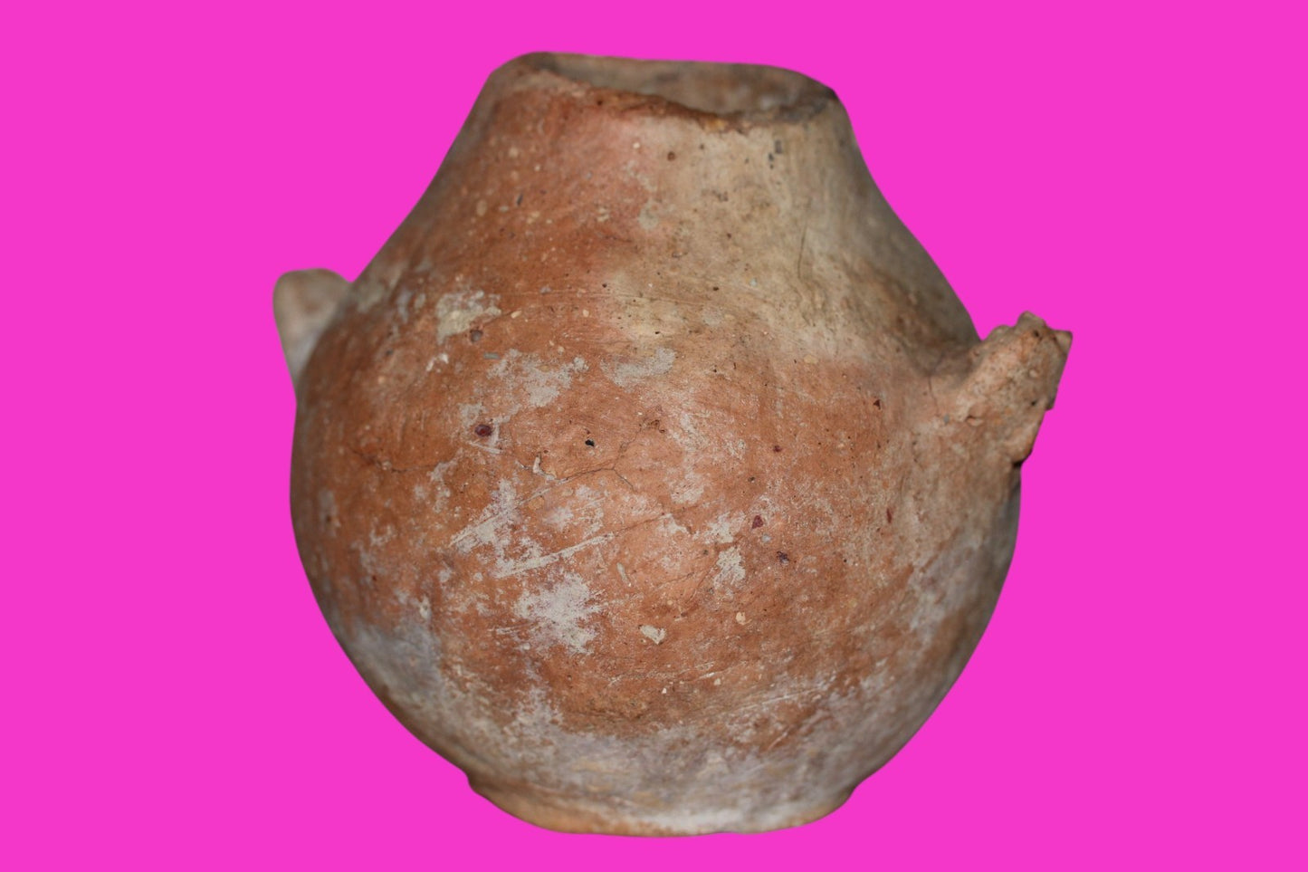 Ancient Holy Land Artifact 5500 Year Old Jar Before Abraham 3500 BC COA J144